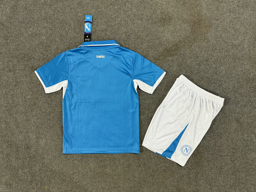 2024/2025 Napoli Home Soccer Jersey 1:1 Thai Quality Kids Size