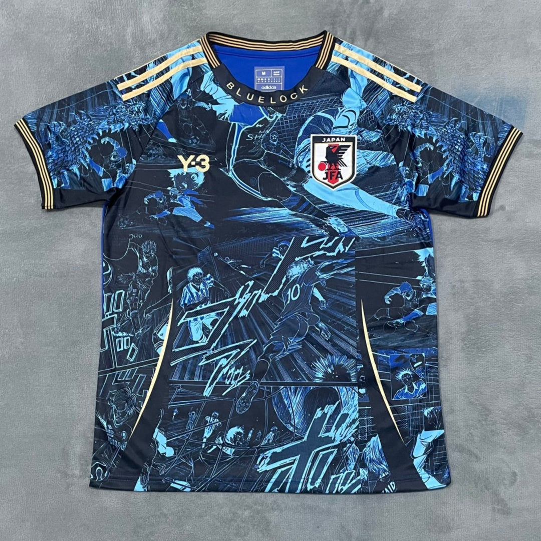 Japan Anime Trikot Special Style Blue – Vorderansicht
