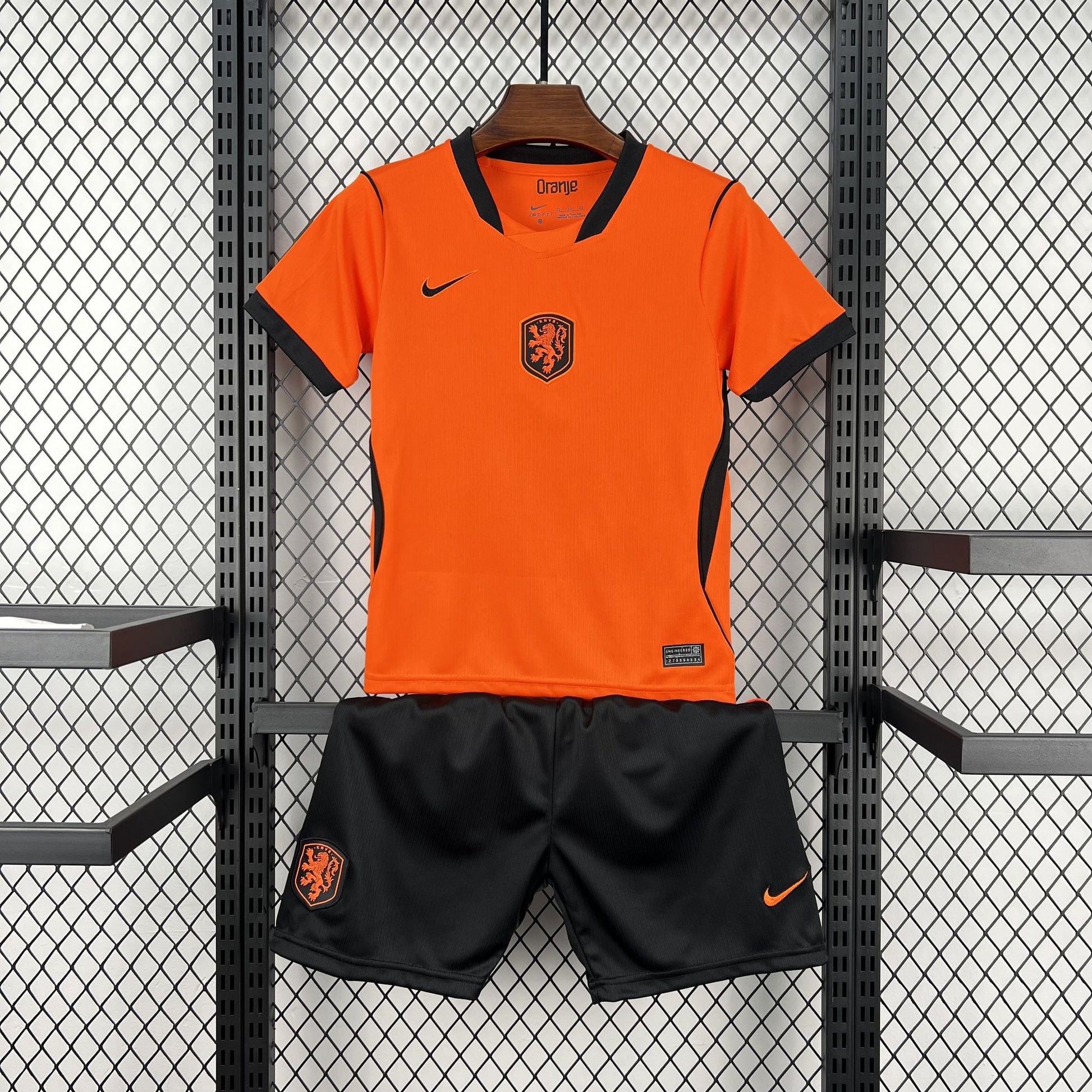 2026 Netherlands Home World Cup Football Shirt Kids Size