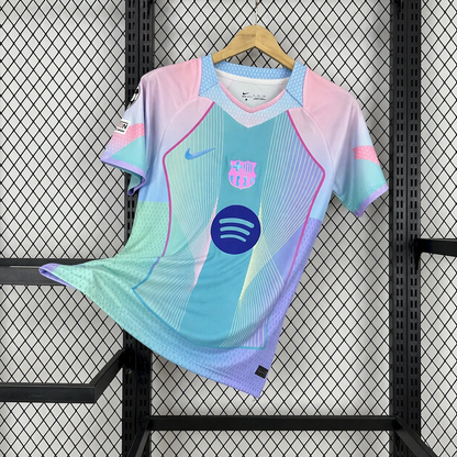 2025/2026 Barcelona Special Edition Dream Wave Pink Football Shirt