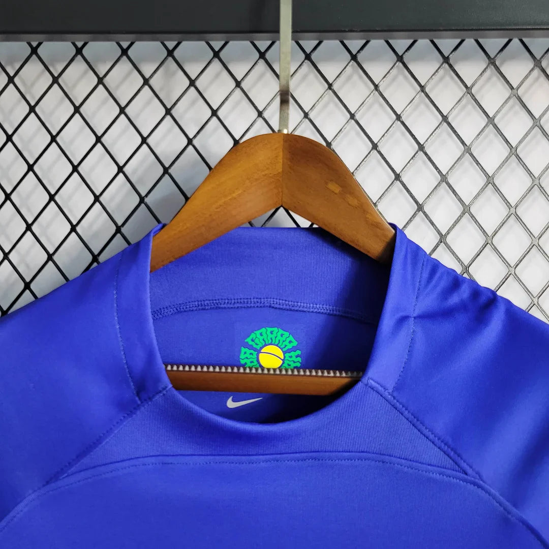 2022 World Cup Brazil Away Soccer Jersey