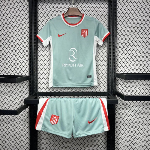 2024/2025 Atletico Madrid Away Football Shirt Kids Size 1:1 Thai Quality