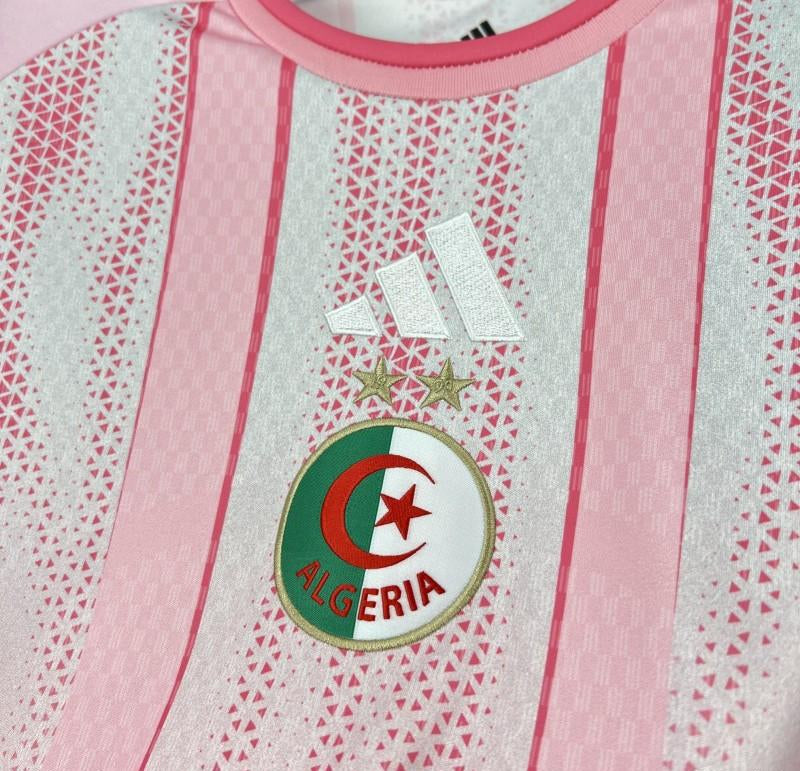 2026 Algeria World Cup Pre-Match Pink Mirage Jersey