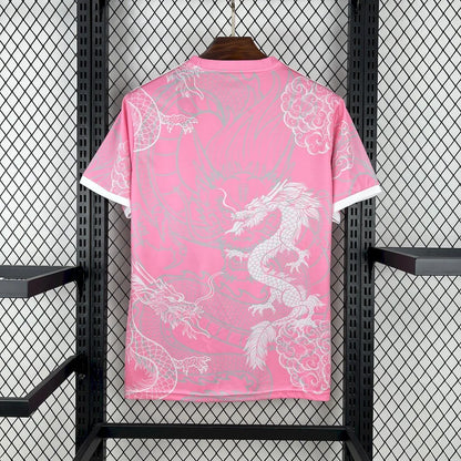2025/2026 Real Madrid Pink Dragon Special Edition Jersey