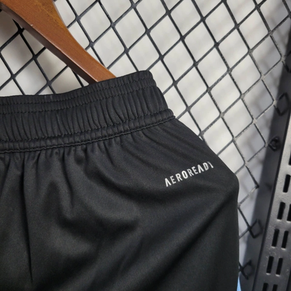 2024 Argentina Home Black Shorts