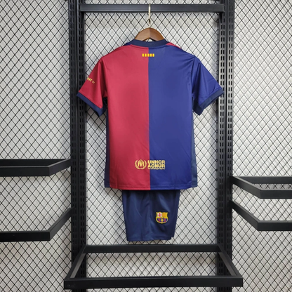2024/2025 Barcelona x Travis Scott Kids Size Football Jersey