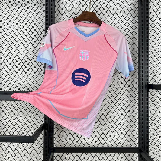2025/2026 Barcelona Special Edition Pink Blau Verlauf