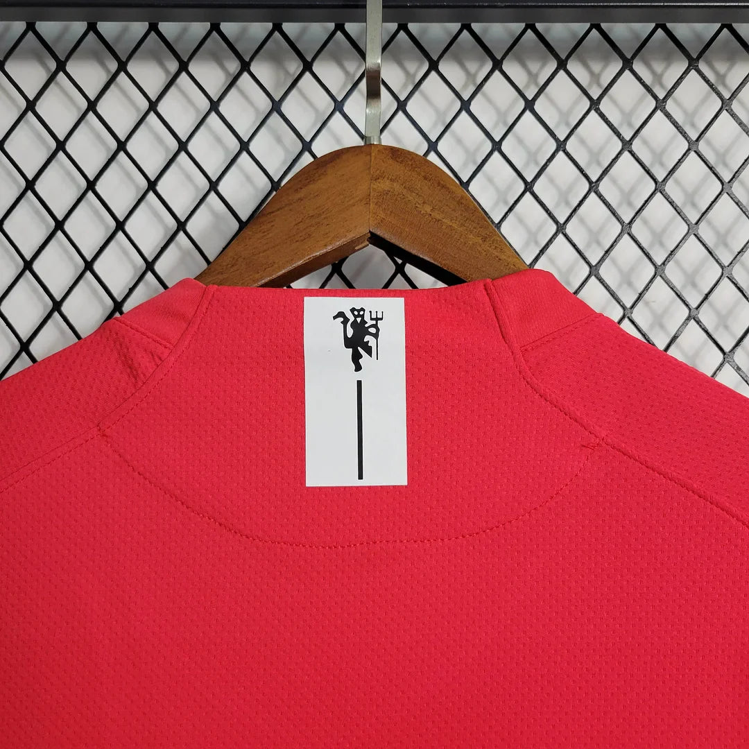 2007/2008 Retro Manchester United Home Champions League Edition Football Shirt