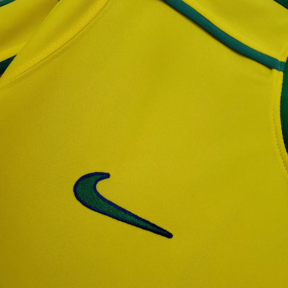 1998 Retro Brazil Soccer Jersey Home