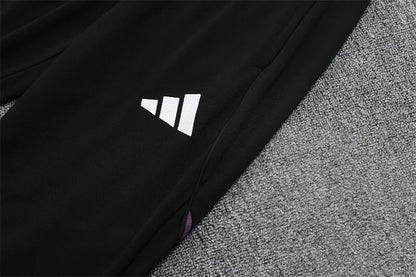 2025/2026 Manchester United Half-Pull Purple Tracksuit