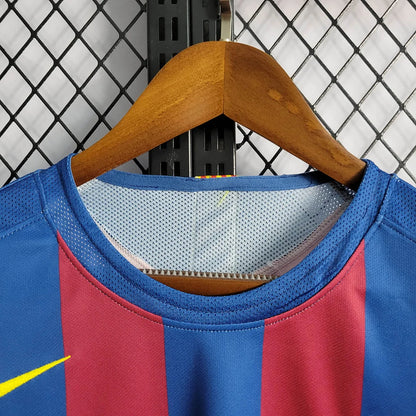 2005/2006 Retro Barcelona Home Football Shirt UEFA Champions League 1:1 Thai Quality