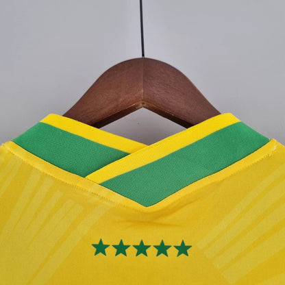 2022 Brazil Classic Soccer Jersey Yellow
