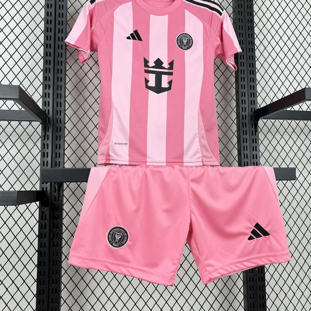 2025/2026 Inter Miami Home Football Shirt Kids Size