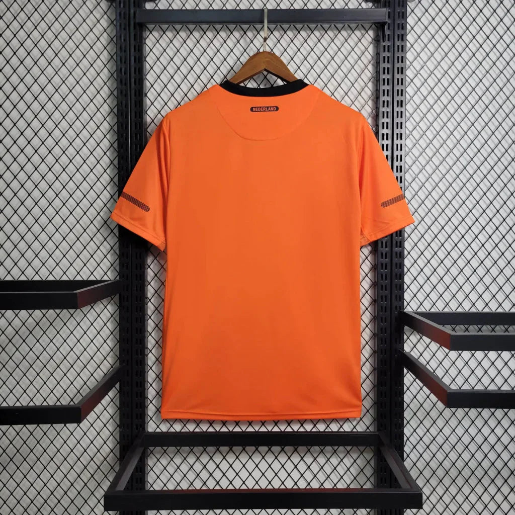 2010 Retro Netherlands Home Football Shirt