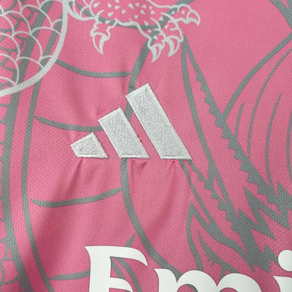 2025/2026 Real Madrid Pink Dragon Special Edition Jersey