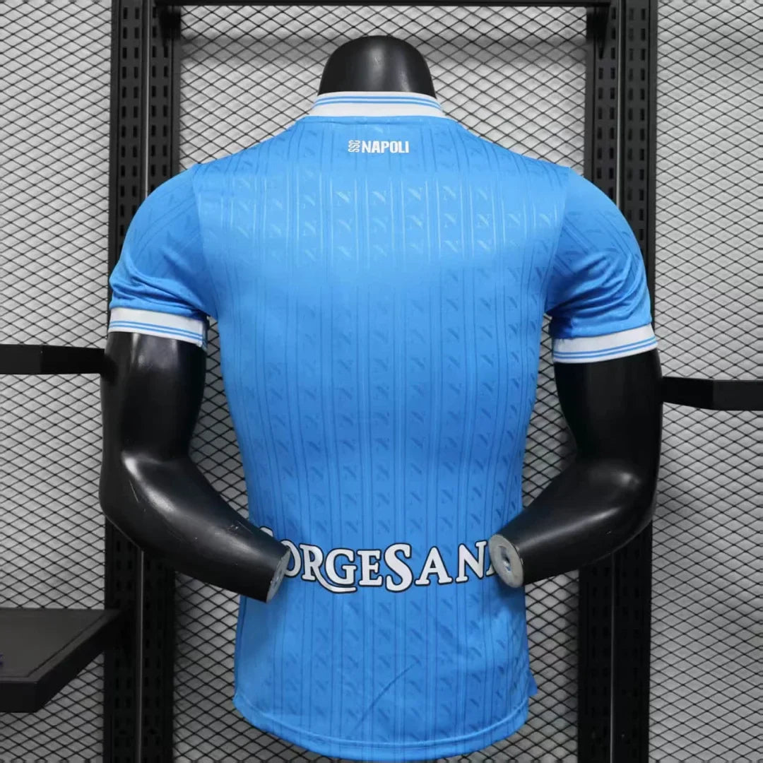 2025/2026 Player Version SSC Napoli Home Football Shirt