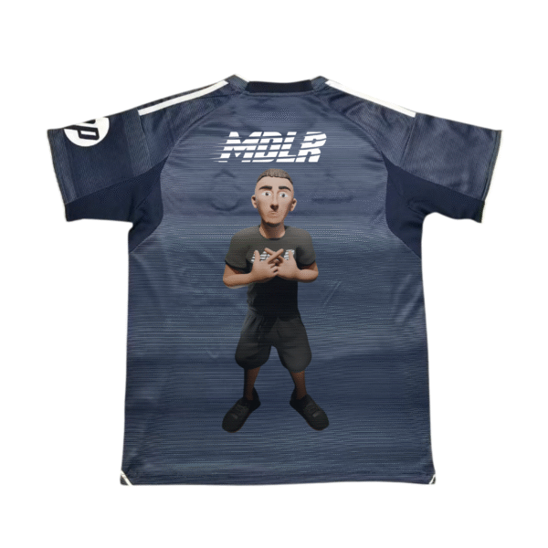 Real Madrid x Morad Reinsertado 2.0 Trikot – Rückansicht