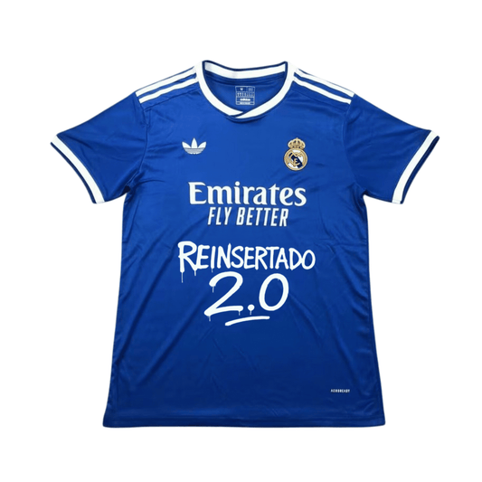Real Madrid x Morad Reinsertado 2.0 Trikot Edition 3 – Vorderansicht