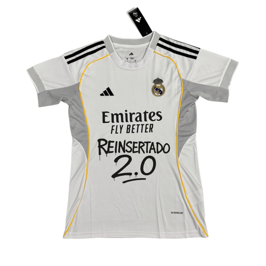Real Madrid x Morad Reinsertado 2.0 Trikot Edition 2 – Vorderansicht