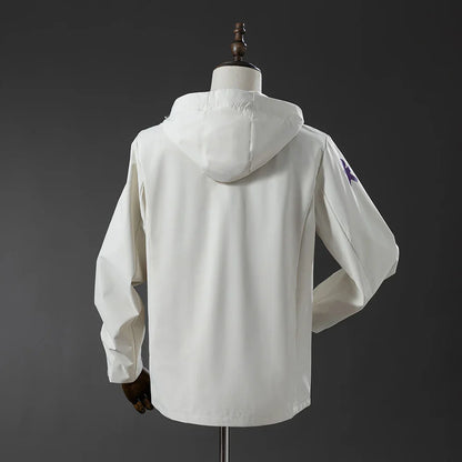 2026 Brazil Windbreaker Beige Jacket