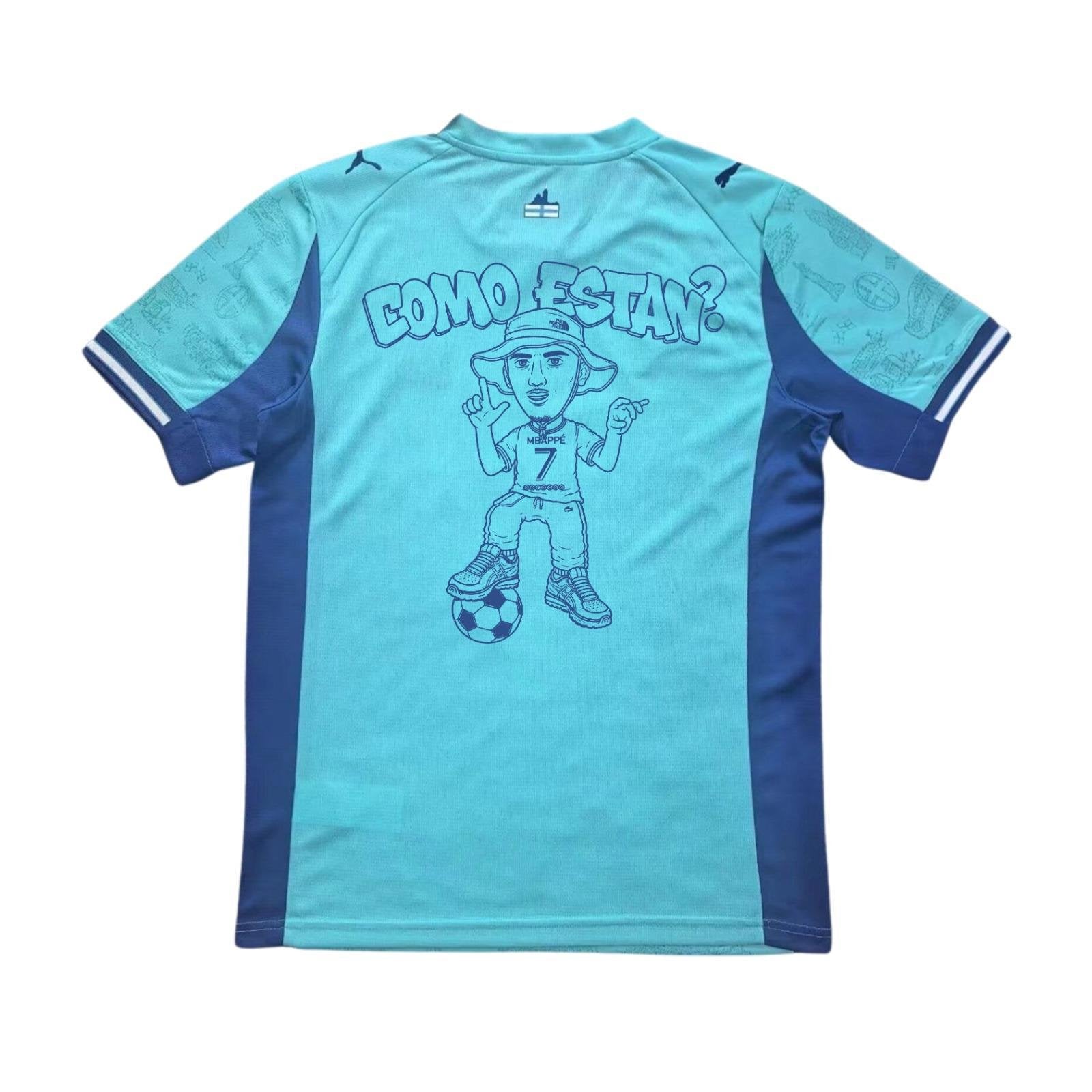 Olympique Marseille x Morad Trikot – Rückansicht