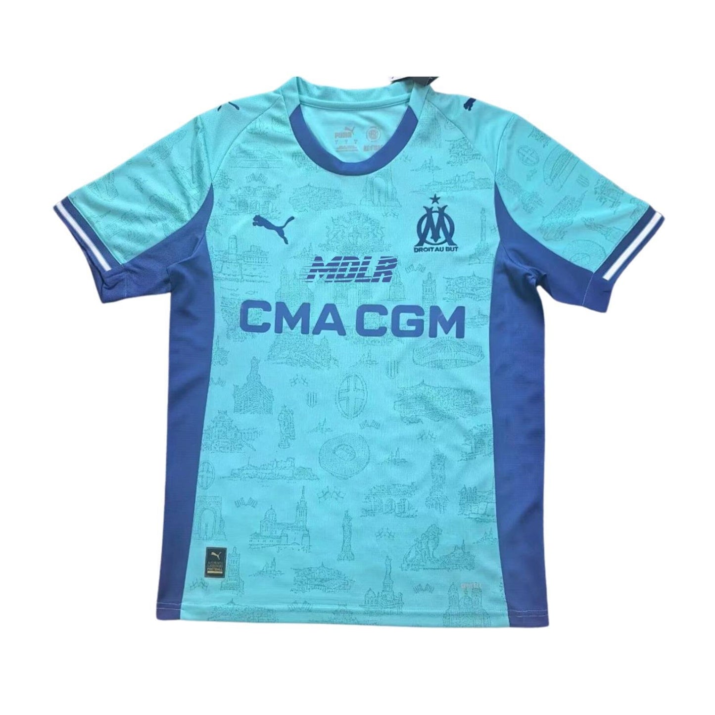 Olympique Marseille x Morad Trikot – Vorderansicht
