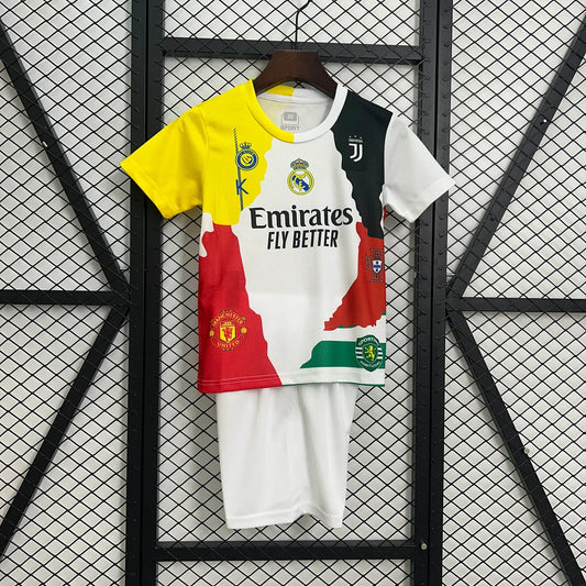 2025/2026 Ronaldo All Teams Football Shirt Kids Size