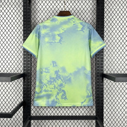 2025/2026 Barcelona Special Edition Green Aura Football Shirt