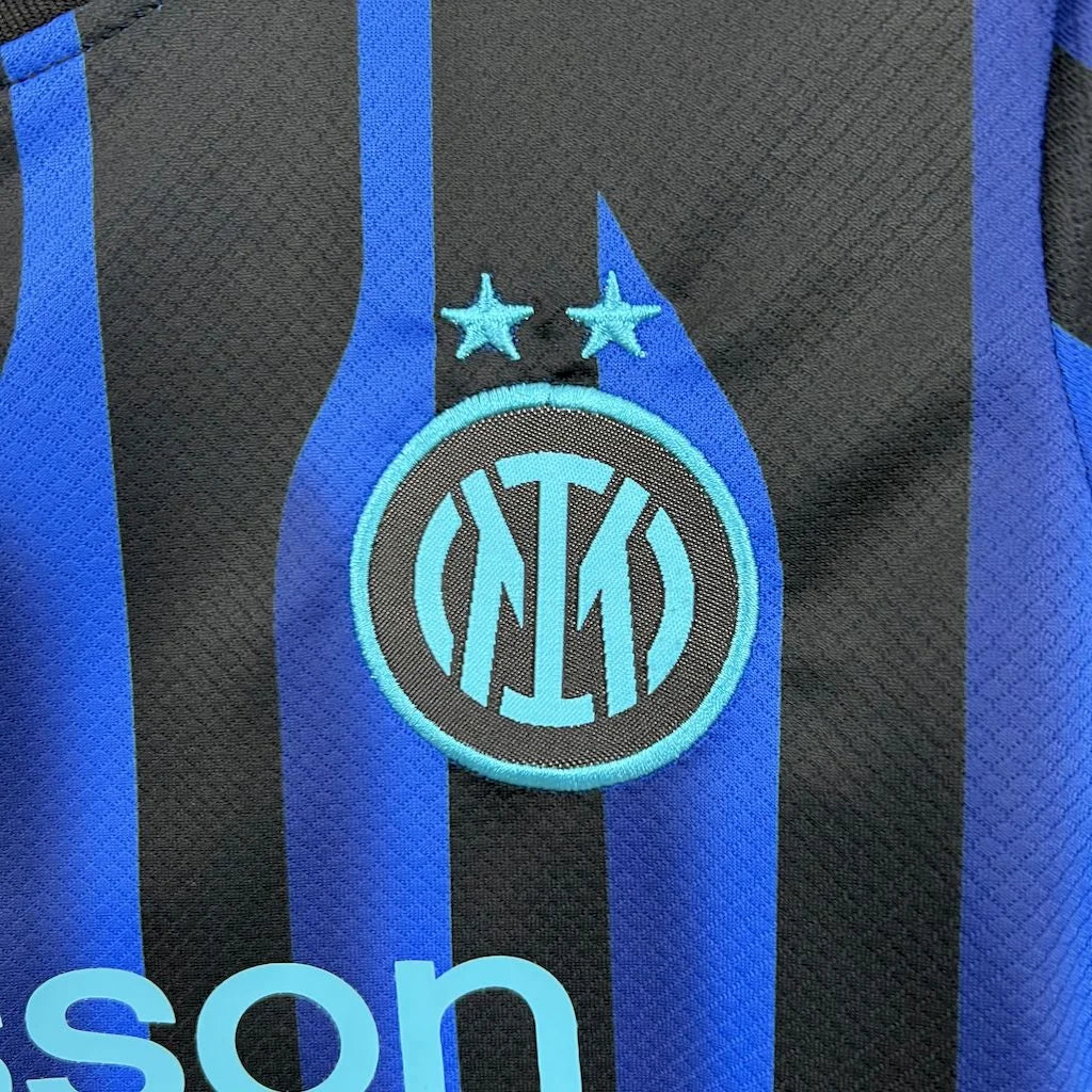 2025/2026 Inter Milan Home Football Shirt Kids Size