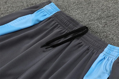 2024 Argentina Half-Pull Tracksuit  Grey 1:1 Thai Quality