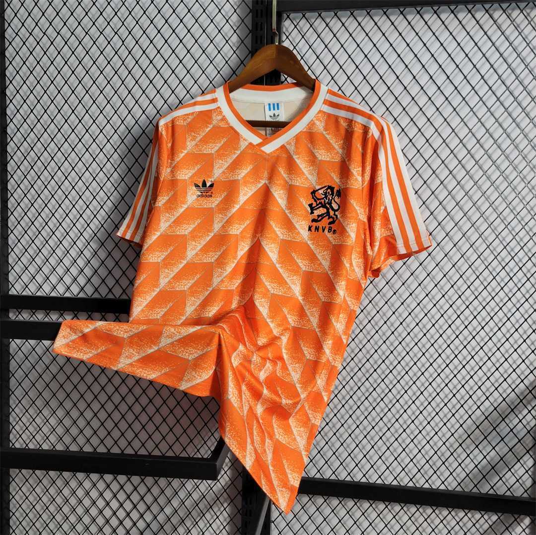 1988 Netherland Retro Home Football Jersey