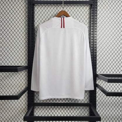 2018/2019 Retro Long Sleeve PSG Paris Saint-Germain Away Football Shirt 1:1 Thai Quality