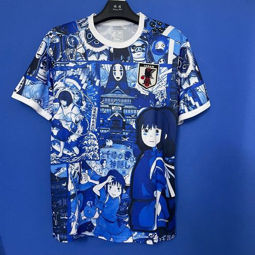 Japan Anime Trikot New Special Blue A – Vorderansicht