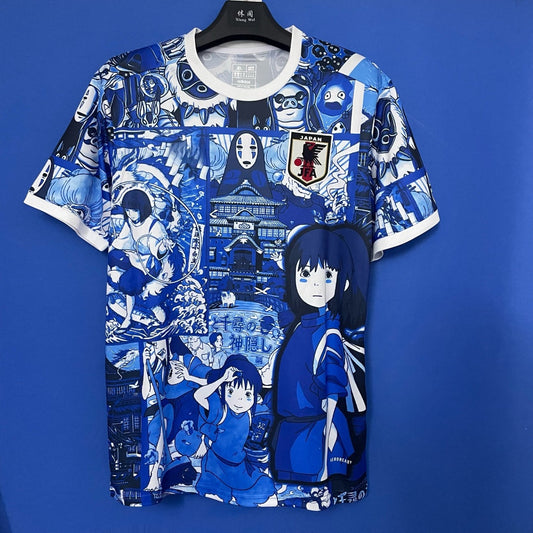 Japan Anime Trikot New Special Blue A – Vorderansicht