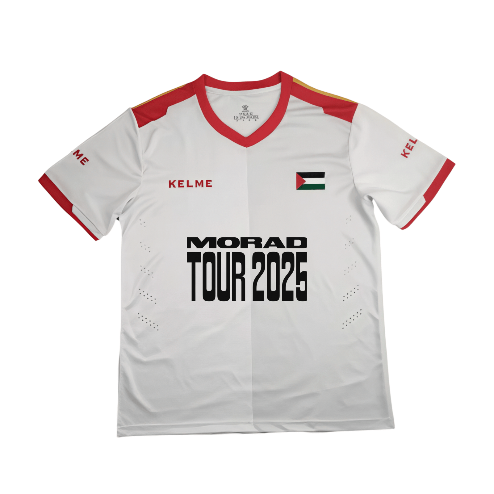Palästina x Morad Europe Tour Trikot – Vorderansicht