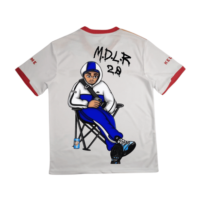 Palästina x Morad Europe Tour Trikot – Rückansicht