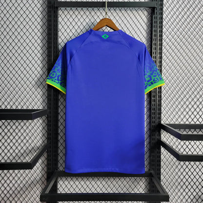 2022 World Cup Brazil Away Soccer Jersey