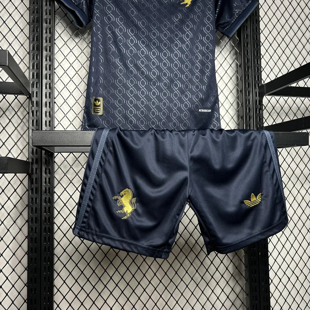 2024/2025 Juventus Third Away Football Shirt 1:1 Thai Quality Kids Size
