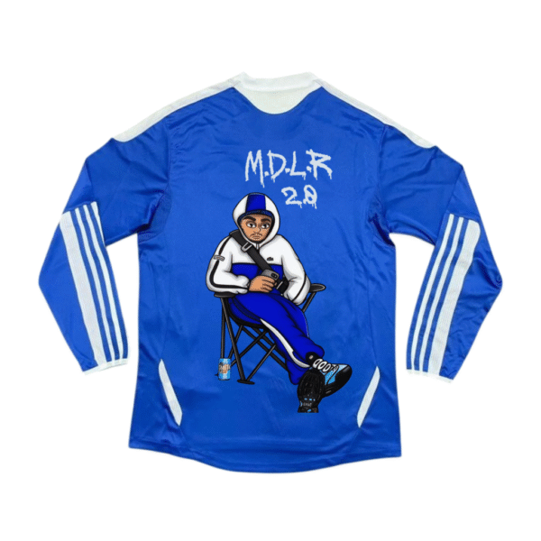 Chelsea x Morad Europe Tour Langarm-Trikot – Rückansicht