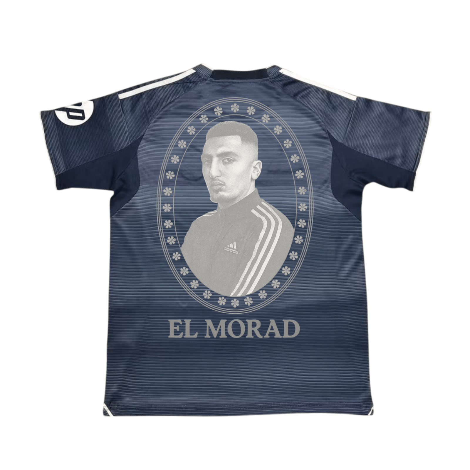 Real Madrid x Morad Trikot Edition Long Vibe – Rückansicht