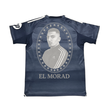 Real Madrid x Morad Trikot Edition Long Vibe – Rückansicht
