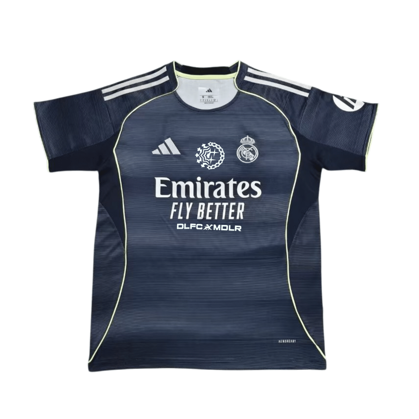 Real Madrid x Morad Trikot Edition Long Vibe – Vorderansicht